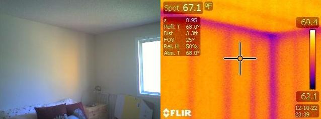 bedroom side by side IR Can infrared really see through walls?